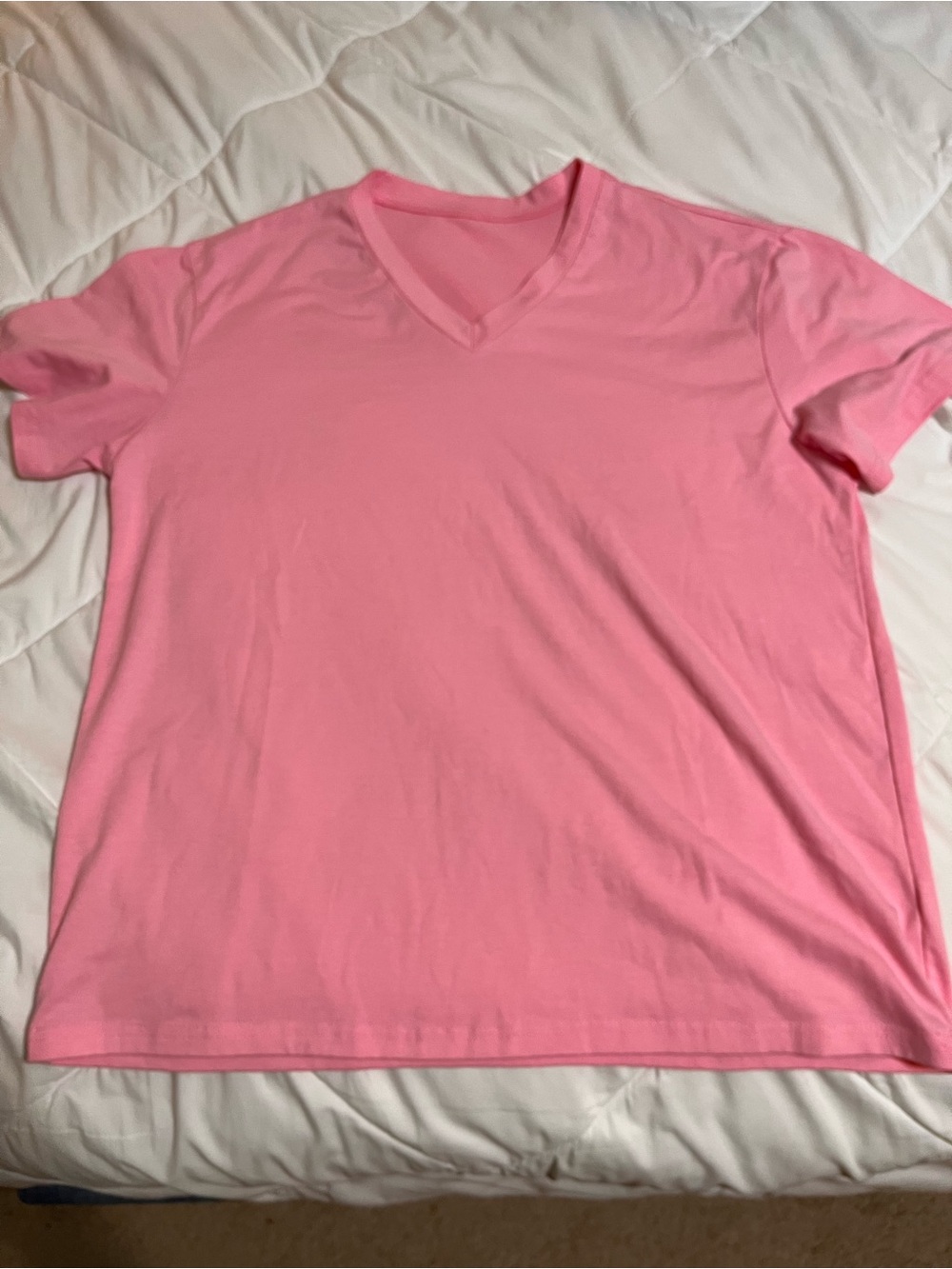 Women’s Short Sleeve V-Neck Tee - Pink